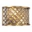 Picture of HUDSON ANTIQUE BRASS WALL LIGHT 2 X 60W
HUDSON WALL LIGHT