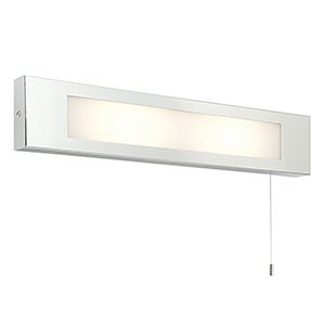 Picture of PANELLO BATHROOM LIGHT 2 X 25W SES GOLF BALL
C/ W SHAVER SOCKET ENDON