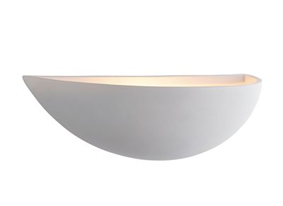 Picture of MINI CRESCENT PLASTER WALL LIGHT 40W ES
ENDON