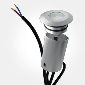 Picture of 2W LED DECK LIGHT NO DRIVER REQUIRED
C/W COLOUR FILTERS RED/BLUE/GREEN
55MM OVERALL CUT OUT 45MM