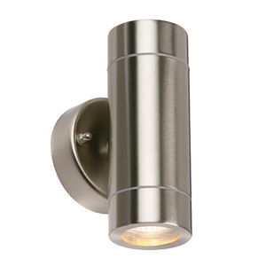 Picture of PALIN 2LT FIXED SPOT WALL IP44  STAINLESS STEEL

saxby