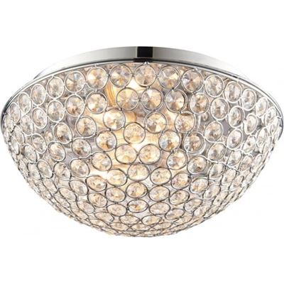 Picture of CHRYLA CHROME/CRYSTAL WALL OR CEILING FITTING
3 X 18W G9 LAMPS DIA.305MM
SAXBY