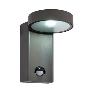Picture of ORETI LED OUTDOOR WALL LIGHT WITH PIR
10W LED IP44 C/W DRIVER FULLY ADJUSTABLE