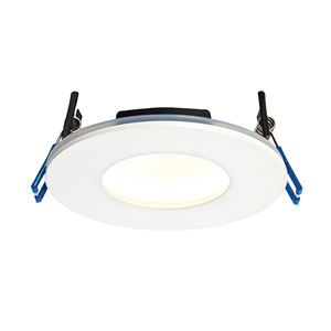 Picture of ORBITAL 9W IP65 DIMMABLE LED DOWNLIGHT
MATT WHITE/WARM WHITE 3000K 760LM
94MM CUT OUT OVERALL DIA 110MM