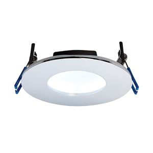 Picture of ORBITAL 9W IP65 DIMMABLE LED DOWNLIGHT
CHROME/COOL WHITE 4000K 760LM
94MM CUT OUT OVERALL DIA 110MM