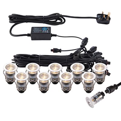 Picture of IKON PRO CCT 25MM KIT 10 IP67 0.75W
3000K-4000K 120LUM COLOUR ADJUSTABLE BY
TURNING THE HEADS
SAXBY