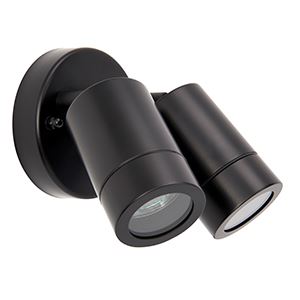 Picture of PALIN 2LT SPOT WALL IP44  MATT BLACK

saxby