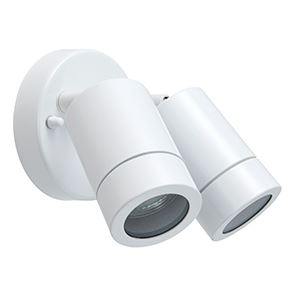 Picture of PALIN 2LT SPOT WALL ADJUSTABLE IP44  GLOSS WHITE

saxby