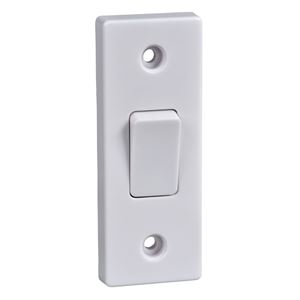 Picture of 1 gang 2way Architrave Switch
GSWA1G2W