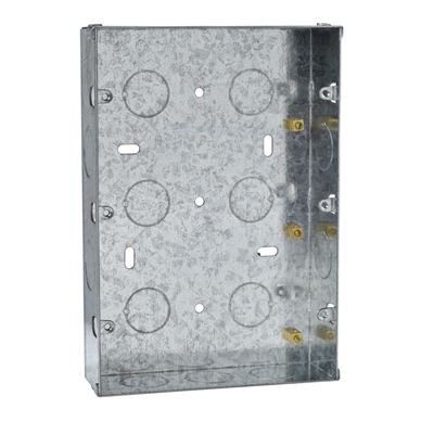 Picture of 9/12 Gang Flush Steel Box