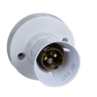 Picture of Battenholder 3terminal
white plastic