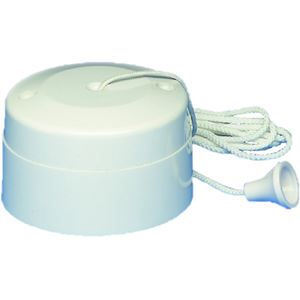 Picture of Pull Cord Ceiling Switch 1way
white plastic