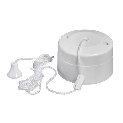 Picture of Pull Cord Ceiling Switch 2way
white plastic
