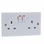 Picture of 2gang Socket Switched
GSKTSW2G2