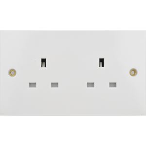 Picture of Socket 2gang Unswitched 13amp
GSKT2G
