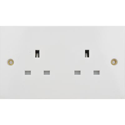 Picture of Socket 2gang Unswitched 13amp
GSKT2G