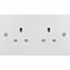 Picture of Socket 2gang Unswitched 13amp
GSKT2G