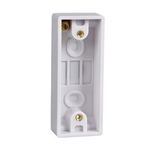 Picture of 1gang 16mm Architrave Surface Box
white plastic