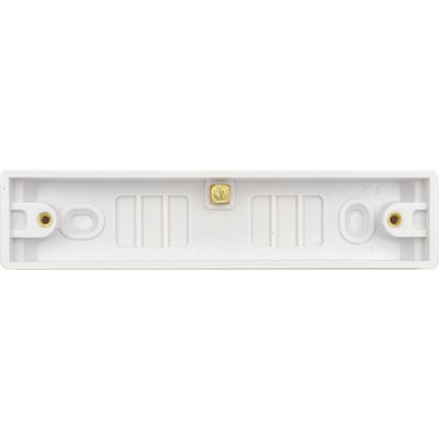 Picture of 2gang 16mm Architrave Surface Box
white plastic