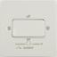 Picture of WHITE PAINTED FLAT PLATE SCREWED
1GANG FAN ISOLATOR SWITCH