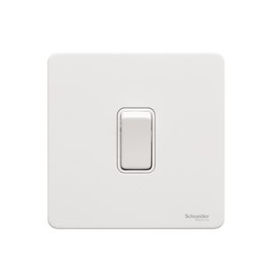 Picture of WHITE PAINTED FLAT PLATE
1GANG SWITCH 2WAY SWITCH
