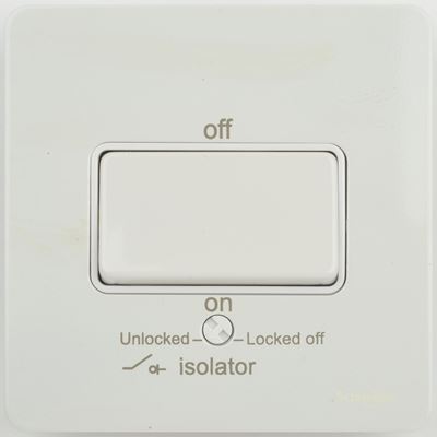 Picture of WHITE PAINTED FLAT PLATE
FAN ISOLATER
