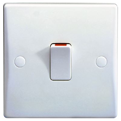 Picture of 20amp Double Pole Switch Flexoutlet
white plastic