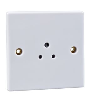 Picture of 2amp 1gang Unswitched Socket Flat
White Plastic