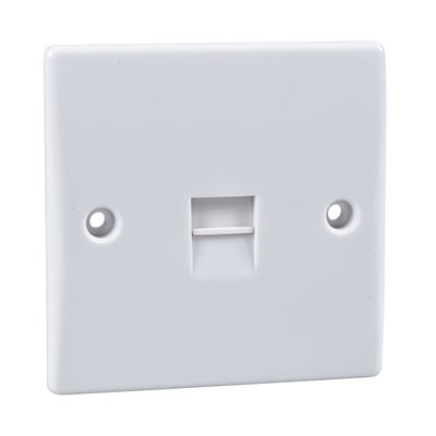 Picture of Single Master Telephone Flat
white plastic