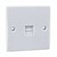 Picture of Single Master Telephone Flat
white plastic