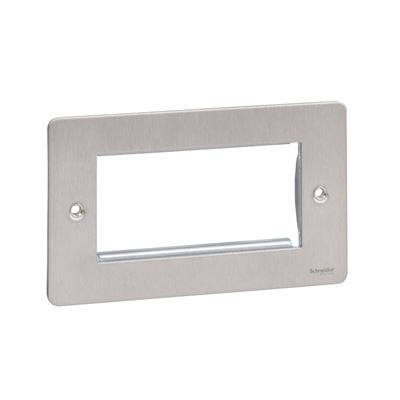 Picture of GU8280SS
3/4 GANG GRID PLATE SS