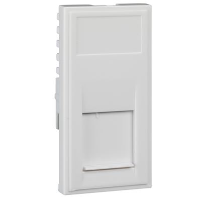 Picture of Rj45 Module
white plastic Euro Module
