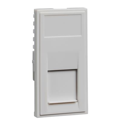 Picture of Rj45 Module CAT6 SUITABLE
white plastic Euro Module