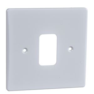 Picture of 1Module Moulded Front
White Plastic