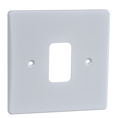 Picture of 1Module Moulded Front
White Plastic