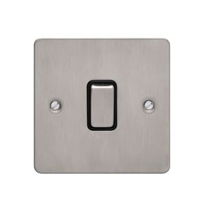 Picture of 1 GANG STAINLESS STEEL GRID PLATE SCREWED