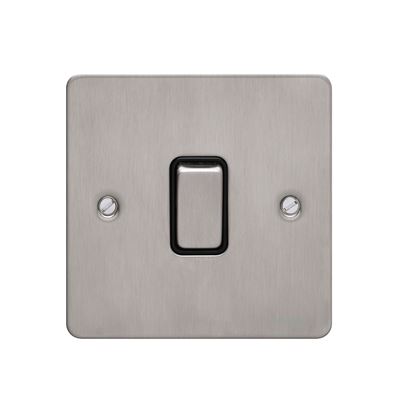 Picture of 1 GANG STAINLESS STEEL GRID PLATE SCREWED