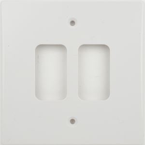 Picture of 2Module Moulded Front
White Plastic