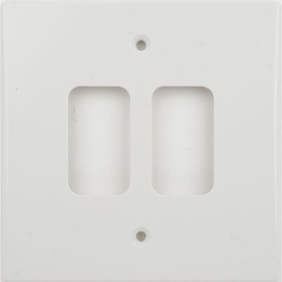 Picture of 2Module Moulded Front
White Plastic