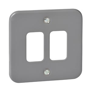 Picture of 2module Metalclad Front Plate