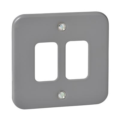 Picture of 2module Metalclad Front Plate