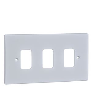 Picture of 3Module Moulded Front
White Plastic
