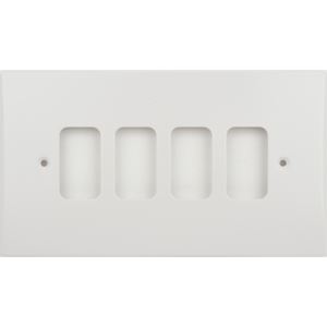 Picture of 4Module Moulded Front
White Plastic