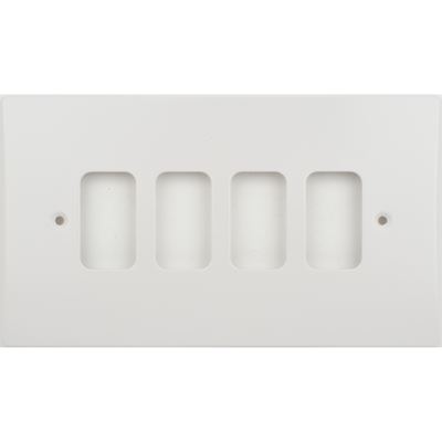 Picture of 4Module Moulded Front
White Plastic