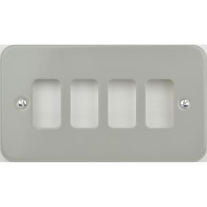 Picture of 4module Metalclad Front Plate