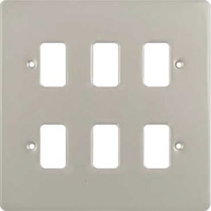 Picture of 6module Metalclad Front Plate