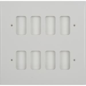Picture of 8Module Moulded Front
White Plastic