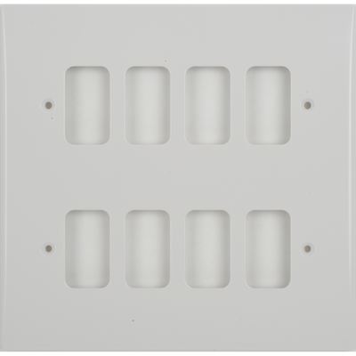 Picture of 8Module Moulded Front
White Plastic