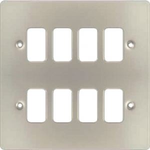 Picture of 8module Metalclad Front Plate