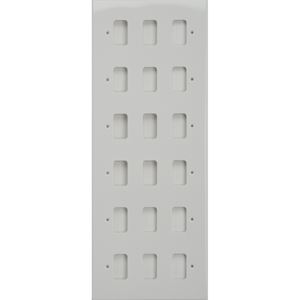 Picture of GUG18G
18 GANG GRID PLATE WHITE